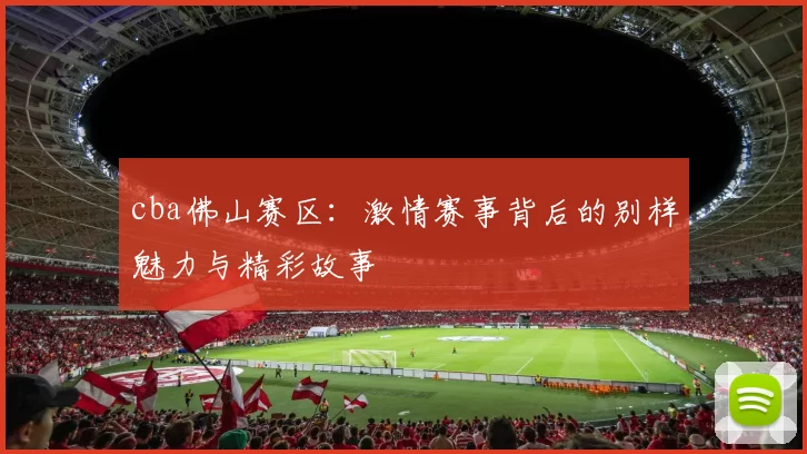 cba佛山赛区：激情赛事背后的别样魅力与精彩故事